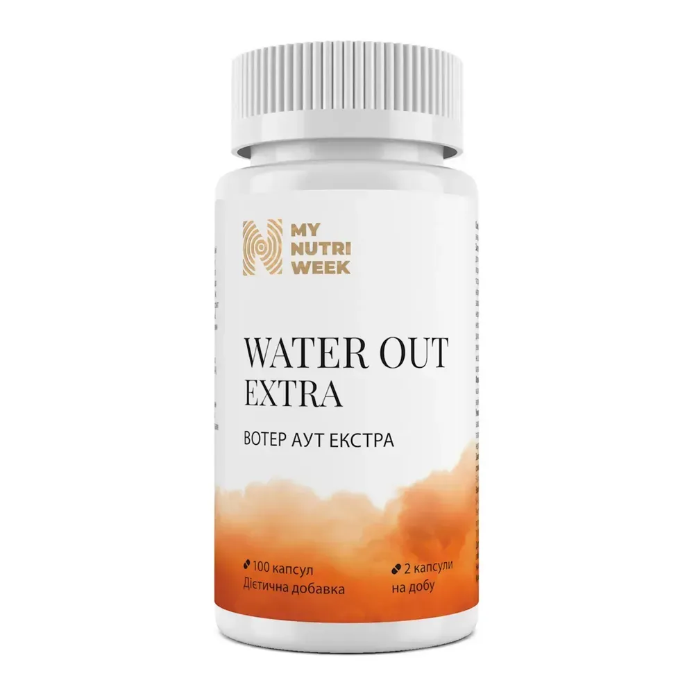 My Nutri Week Water Out Extra — 100 капсул — упаковка